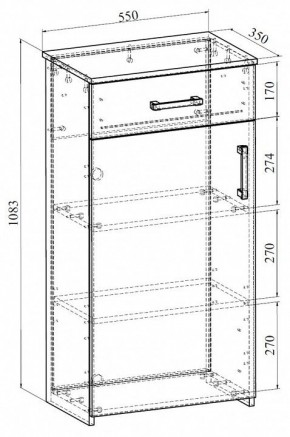 Тумба Агата АТ-2 в Ялуторовске - yalutorovsk.mebel24.online | фото 4