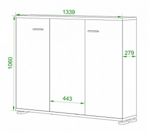 Тумба Домино нельсон ПУ-60-4 в Ялуторовске - yalutorovsk.mebel24.online | фото 2