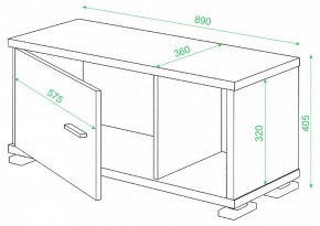 Тумба комбинированная Домино СБ-30/1 в Ялуторовске - yalutorovsk.mebel24.online | фото 3