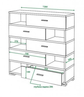 Тумба комбинированная СБ-40/5 в Ялуторовске - yalutorovsk.mebel24.online | фото 2