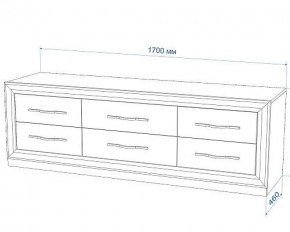 Тумба под ТВ Нобиле КАЯ170 в Ялуторовске - yalutorovsk.mebel24.online | фото 2