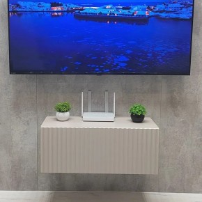 Тумба подвесная под ТВ LINES MTV1-MA 750 Бежевый (Леда-М 10.1.5) в Ялуторовске - yalutorovsk.mebel24.online | фото 5