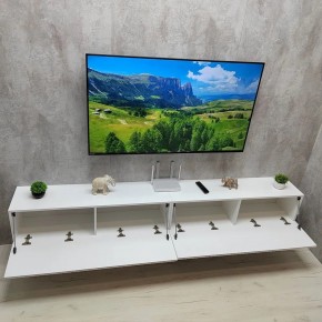 Тумба подвесная под ТВ LINES MTV4-MA 1150 Белый матовый (Белый-M 10.1.2) в Ялуторовске - yalutorovsk.mebel24.online | фото 11