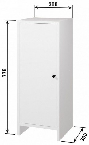 Тумбочка Квадро в Ялуторовске - yalutorovsk.mebel24.online | фото 3